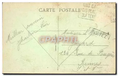 Côte d'Emerande — Widok z Punktu La Garde — Saint-Cast, n° 3546 — Rewers