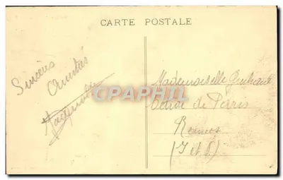 Pontmain - Widok na bazylikę — Wydawnictwo Guérin, St-Maix (F.-et-V.) n°4691 — Rewers
