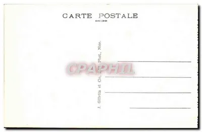 Nice — Widok z Mont-Boron — Wejście do portu — J. Gilletta et Cie, Nice — Rewers