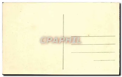Tarjeta postal antigua Clermont Ferrand Vista General — Reverso