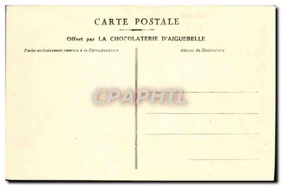 O Crucifixo — pintura de Loïs Prat — editor A Chocolaterie d'Aiguebelle — Verso