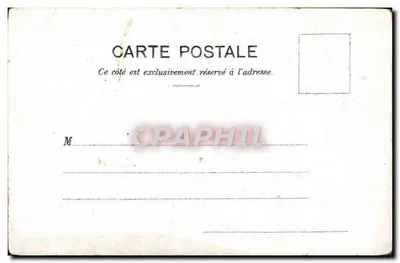 Cartolina d'epoca Jte jure Cafe superieur Enfants Bar De La Fauvette — Verso