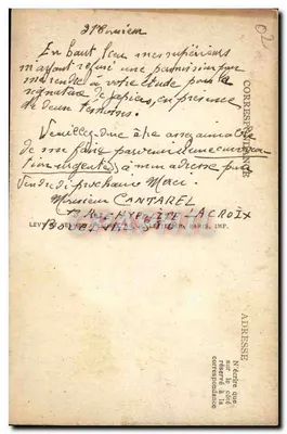 Katedra w Laon — Pinaki i Garguliki — seria 143 — Rewers