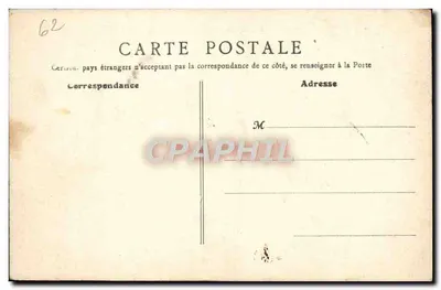 Hallines (P.-de C.) — A Igreja — Editor desconhecido, n° 13 — Verso