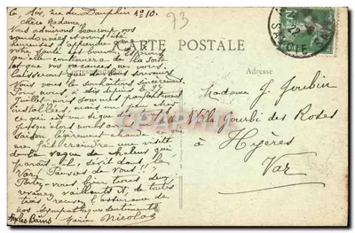 Kraje kanalu Savières i Wielki Colombier (1534 m) — okolice Aix-les-Bains - Chanaz — B.F., Paryż « Lux » — Rewers