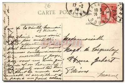 Besançon — Valeira de Casamène — C. L., B. — n° 100 — Verso
