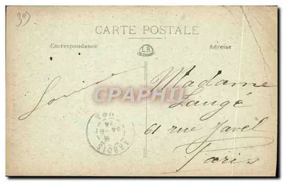 Arbois (Jura) — L'Hermitage — Sites Pittoresques de Franche-Comté — Achterkant
