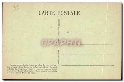 Nans-sous-Sainte-Anne — La Grotte Sarrazine — Sites Pittoresques de Franche-Comté — Verso