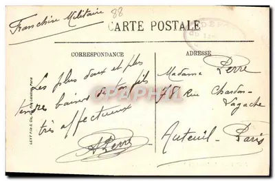 Épinal — Most Czterech Narodów i Przystań — LL. n°99 — Rewers