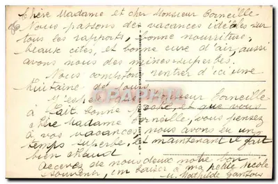 Chauvigny - Porte du Château des Évêques — LL 134 — Éditeur : Ch. des Arts Photographe — Verso