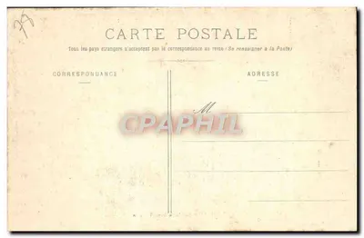 Versailles — Palácio do Petit Trianon — Mme Moreau, editora, Versailles — Verso