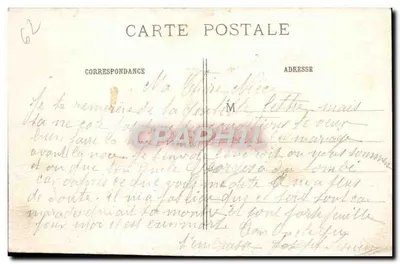 Notre-Dame-de-Lorette (P.-de-C.) — Tranchée pierwszej linii — wydawnictwo Deschamps w Béthune — Rewers