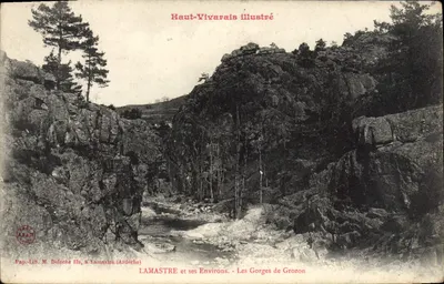As Gorges de Grozon — Lamastre (Ardèche)