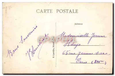 Seuvigny — Zamek Montaret — Montlucq — Rewers