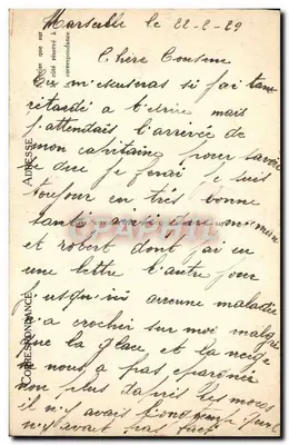 Marselha — Nossa Senhora da Guarda — LL — Verso