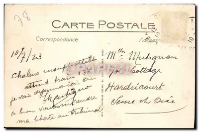 Mantes - Portal da Catedral — LL, n°6 — Verso