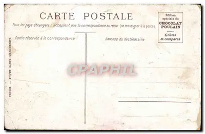 Venise — Ponte Santa Margherita — Édition spéciale du Chocolat Poulain — Verso