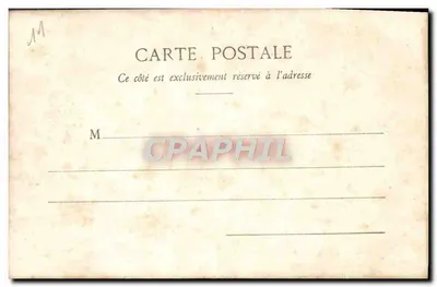 Stad Carcassonne — Rechtsgebouw en Fortificaties van de Poort van Aude — Lib. P. Abadie, 38, Rue de la Gare - Château F. Cluzon — Achterkant