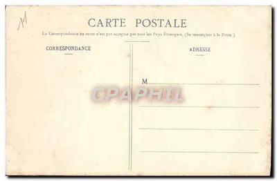 Stad Carcassonne — Ingang van het Kasteel — Uitgever P. Auvilhac, 38, rue de la Gare, Kasteel P. Citron — Achterkant