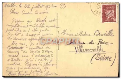 Avallon — Dom z XV wieku — Wydanie Pol Avallon, nr I.L.28 — Rewers