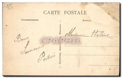 La Faute-sur-Mer - A Praia — Phototypie Jehly-Loupin, n°19 — Verso