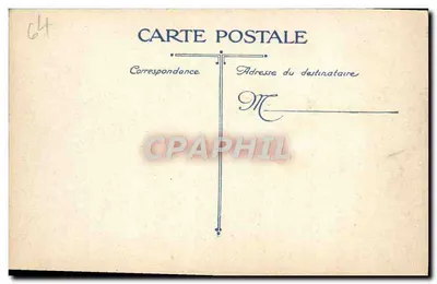 Biarritz - Badtijd aan Fort Vieux — LVACQ, n° 1736 — Achterkant