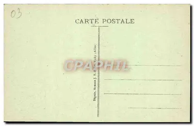 Vichy — Hotel de Ville — wydawca Idéal, nr 473 — Rewers