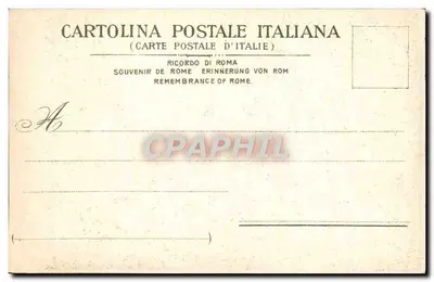 Roma - Piazza Navona - Chiesa di S. Agnese — Cartolina Postale Italiana n°68 — Verso