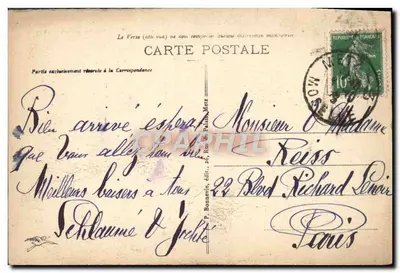 Metz - Pałac Generała Gubernatora — zdjęcie Ch. Bergerat, n°107 — Rewers