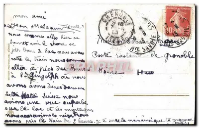 Wspinaczka na lodowiec — 1904 — Wydawnictwo Photosglob, Zonkh — Rewers