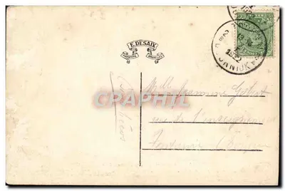Tournai — La Salle des Concerts — éditeur E. Desaix, Bruxelles — Verso