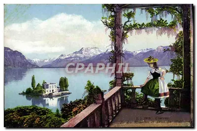 Clarens — Vista das Garças e Dente do Meio-dia — J. J. 1919