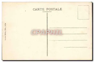 LILLE - Grand'Place - Grande Garde — Lucien Pollet, Lille, n° L.P. 29 — Verso