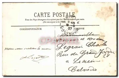 Arredores de Vichy — A Ardoisière — O Gour saillant — LL. — Verso