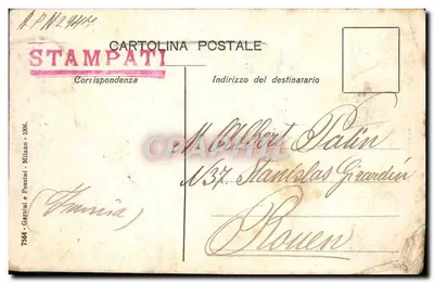 Milano - Castello Sforzesco — La Ponticella di Lodovico il Moro, éditeur Garzini e Pezzini, n° 7564 — Rewers