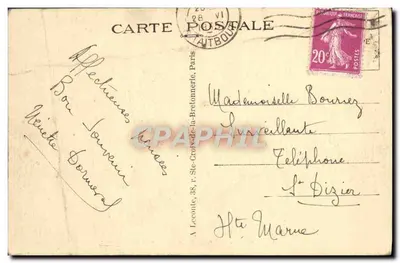 Paris — O Museu de Cluny — Cluny Museum — GUY, n°118 — Verso