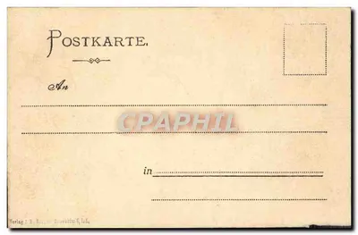 Paysage południowy — Freiburg — wydawca V.C. Ruf — Rewers