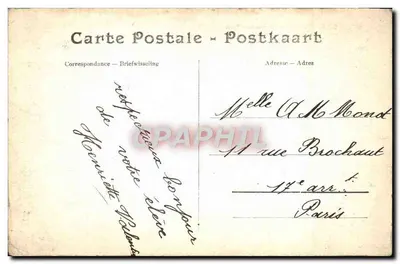Gileppe — Afvoer van het Park — uitgever C. Gerverman, n° 687 — Achterkant