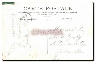 Versailles — O Bosque dos Banhos de Apolo — editor não visível, número de série não legível — Verso