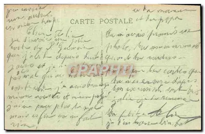 St-GERMAIN-en-LAYE - O Castelo (Porta de Entrada) — Edit. J. B. — n° 17 — Verso