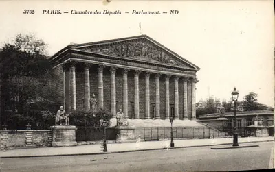 Paris — Chambre des Députés — Parlament — ND — Éditeur Lévy et Neurdein, n° 3705