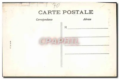 LUXEUIL — Casa do Cardeal Joffroy — editor Vulet, Luxeuil-les-Bains — Verso