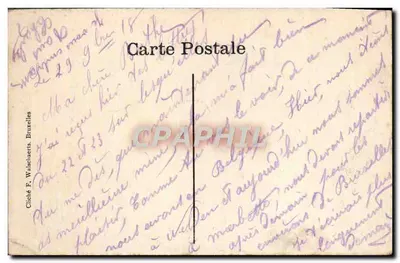 Krszlaere — Lembrança do Pelerinato da Virgem Milagrosa — N.D. do Cerisier — Verso
