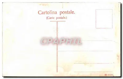Stara pocztówka Genova Righi Widok na dolinę Bisagno z restauracji Beregardo — Rewers