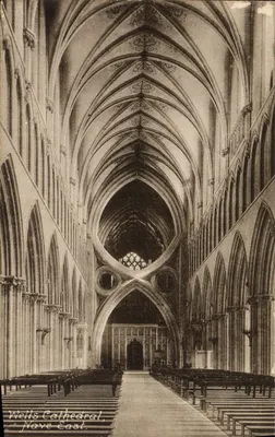 Catedral de Wells — Nave Leste — Série Frith, Número 28878