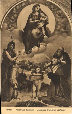 Madonna di Foligno — Raffaello — Pinacoteca Vaticana, Rzym