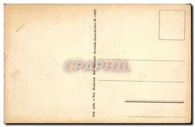 Höllentalklamm — Entrada da Cabana — Rudolph Kunstau, Partenkirchen — Verso