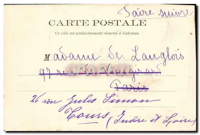 LOURDES (Hautes-Pyrénées) — Fort — wydawca H. Lainé — Rewers