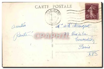 LILLE - L'Ancienne Bourse - Vista geral - E.C. - n°105 — Verso