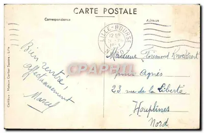 Lille - Bursa - Wydawca E.C. n°3 — Rewers